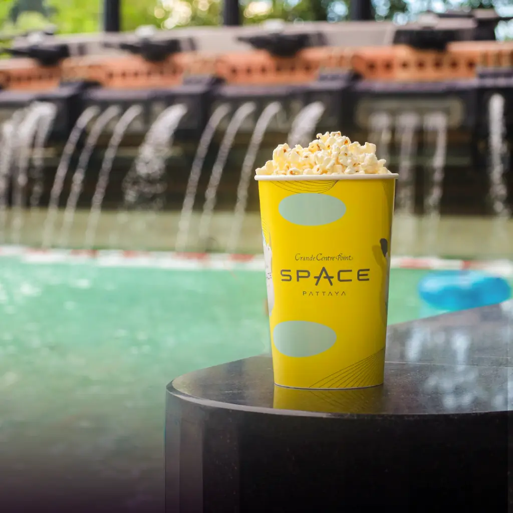 Caramel Popcorn ฟรี ที่ Beach Bar